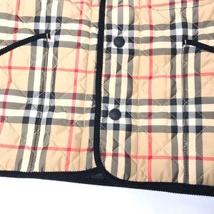 Burberry kids quilted jacket 4t toddler